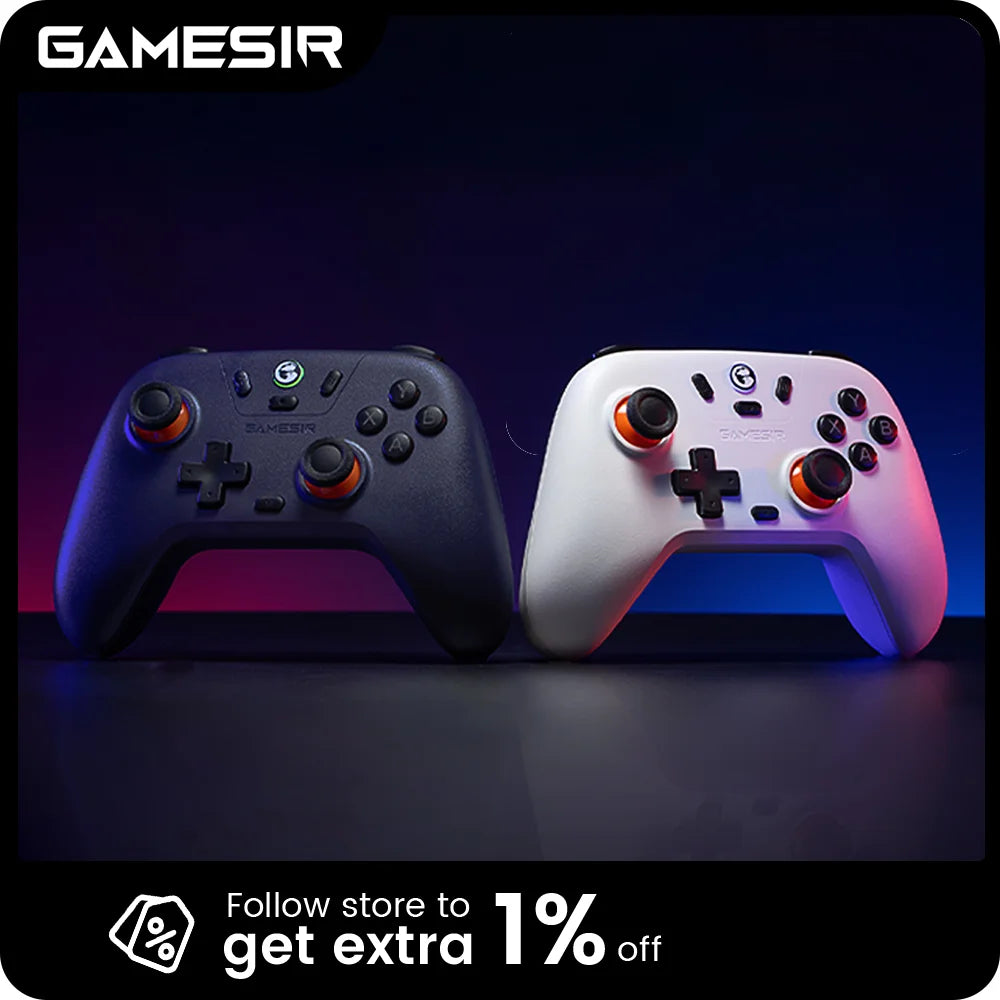 GameSir Nova Wireless Pro Controller for Switch / PC / Mobile – Hall Effect Joysticks